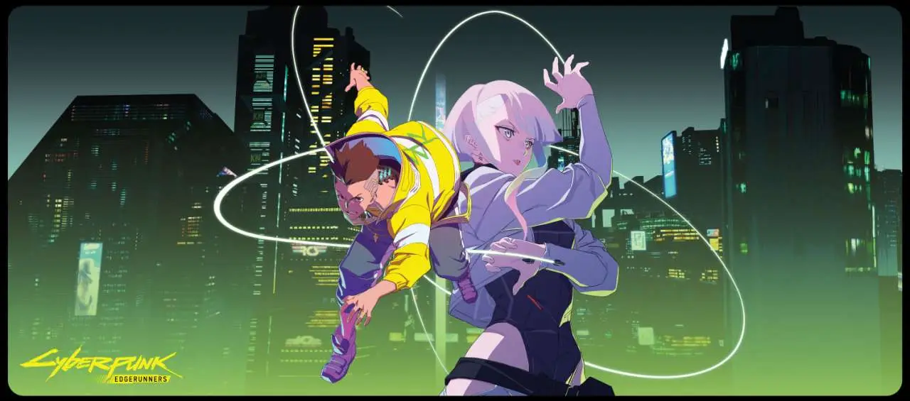 CYBERPUNK: EDGERUNNERS - Cyberpunk Edgerunners Keyart Mousemat - Figurine